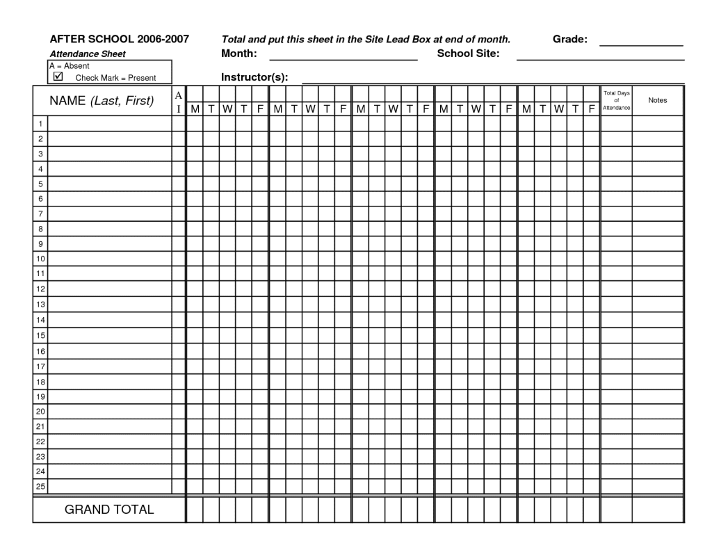 Blank Survey Template