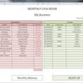 Bookkeeping Spreadsheet Template 3