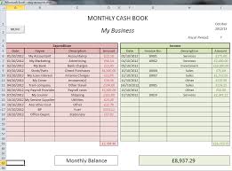 Bookkeeping Spreadsheet Template 3