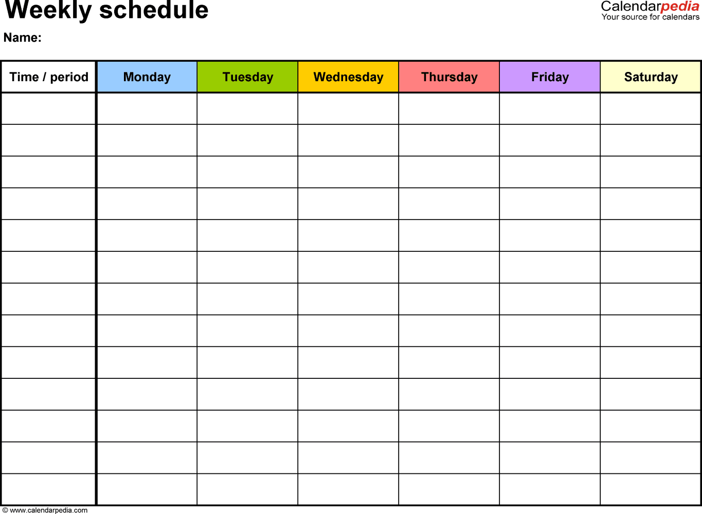 Daily Timesheet Excel Template