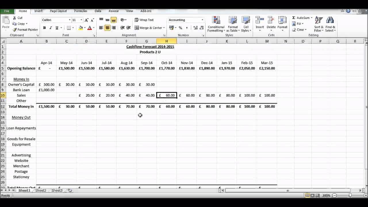 Discounted Cash Flow Excel Template Excelxo