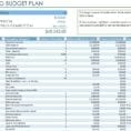Excel Marketing Spreadsheet