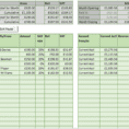 Excel Spreadsheet Bookkeeping