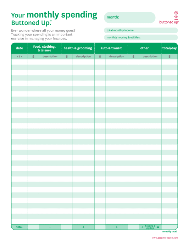 Worksheet Excel Template