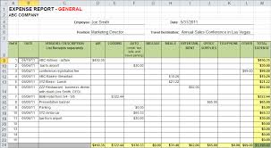 Expense Report Template Free Printable