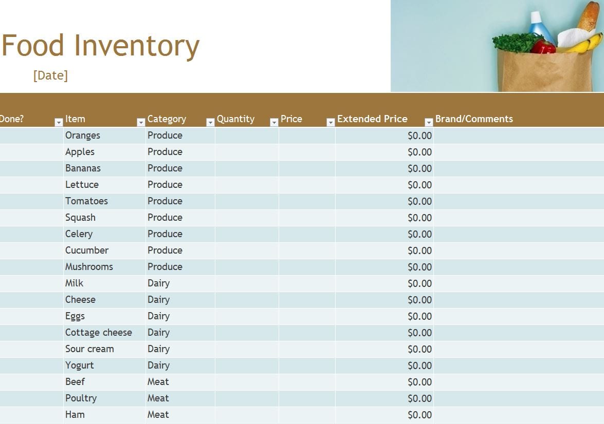 Free Stock Inventory Software Excel 1