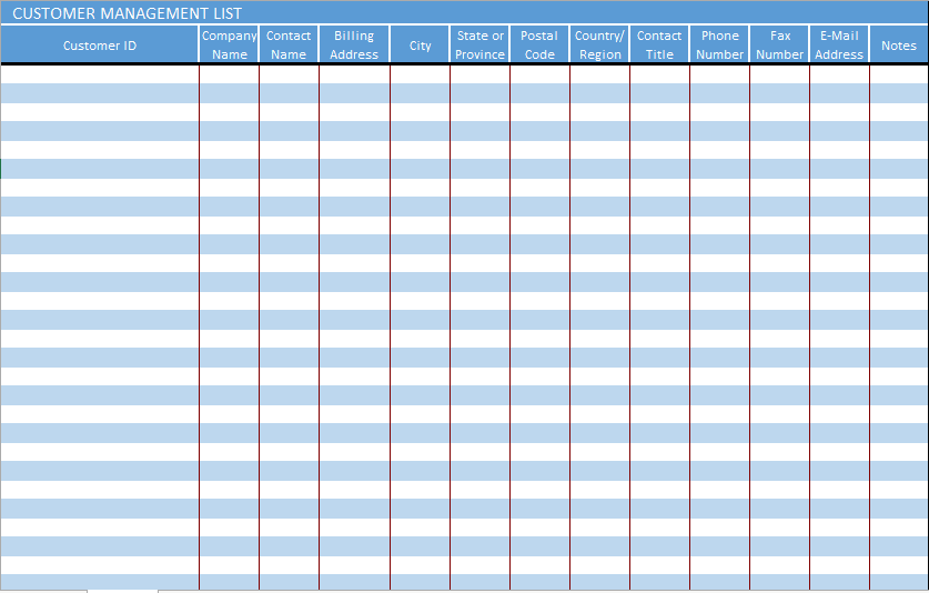 google sheets crm template