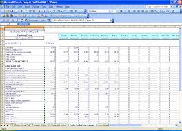 Income And Expenses Spreadsheet Template For Small Business