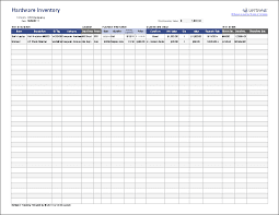 Inventory Excel Sheet Free Download