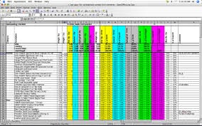 Inventory Spreadsheet Template Sample