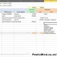 Monthly Bookkeeping Spreadsheet 2