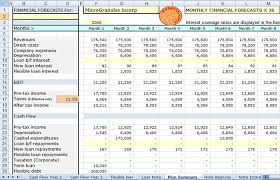 Personal Cash Flow Forecast Template Excel