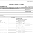 Personal Financial Statements Templates