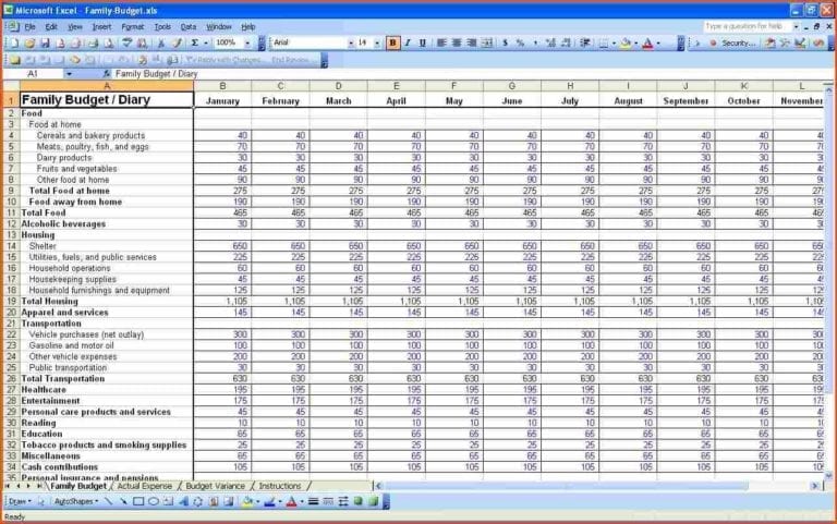 Profit And Loss Statement Template For Self Employed 1 — 9100