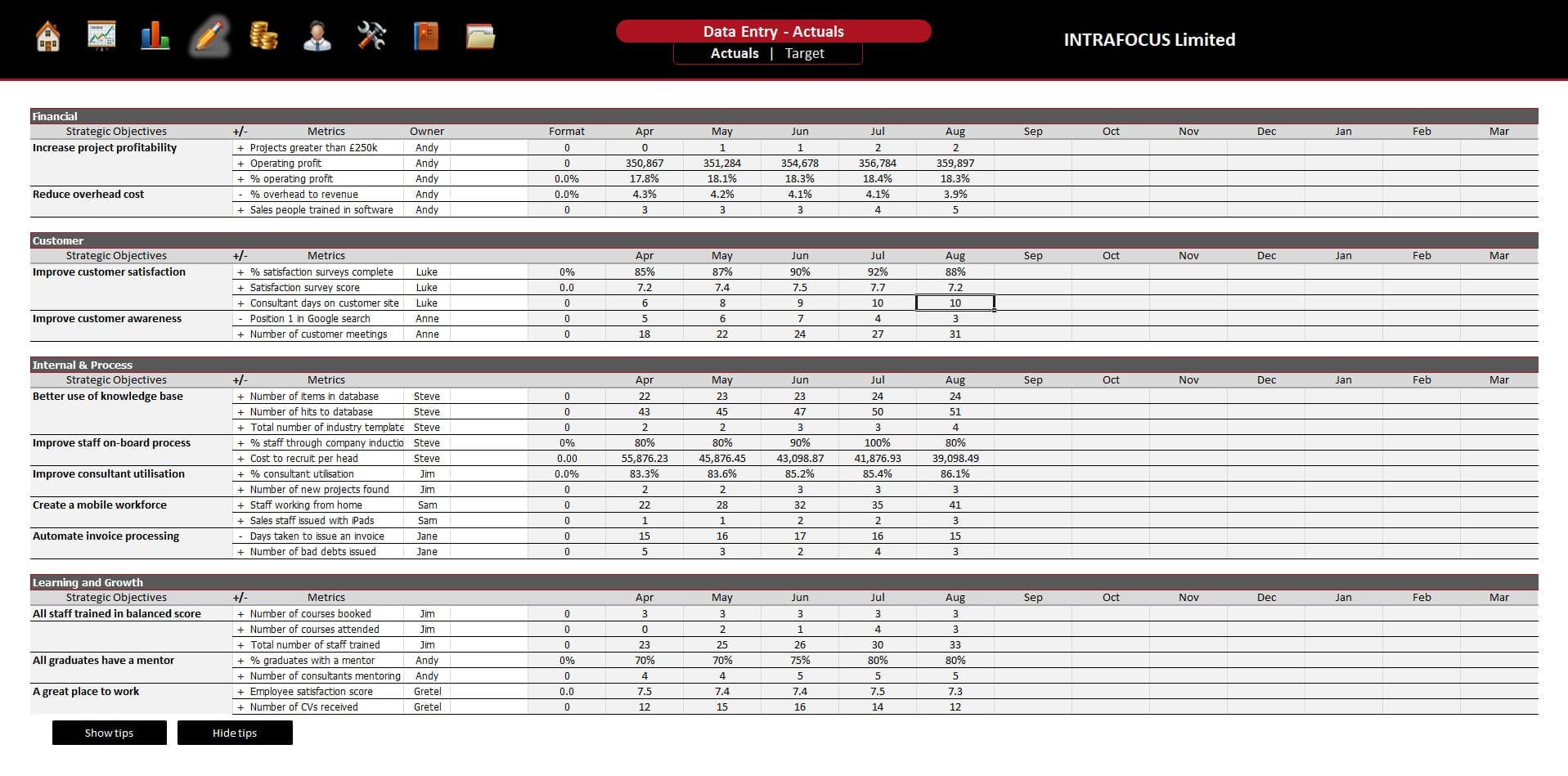 excel mock data creator