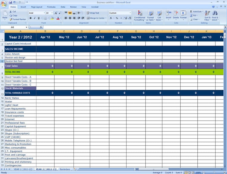 self employed expenses spreadsheet template excelxo com