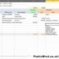 Simple Accounting Spreadsheet Template 1