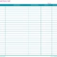 small business inventory spreadsheet template