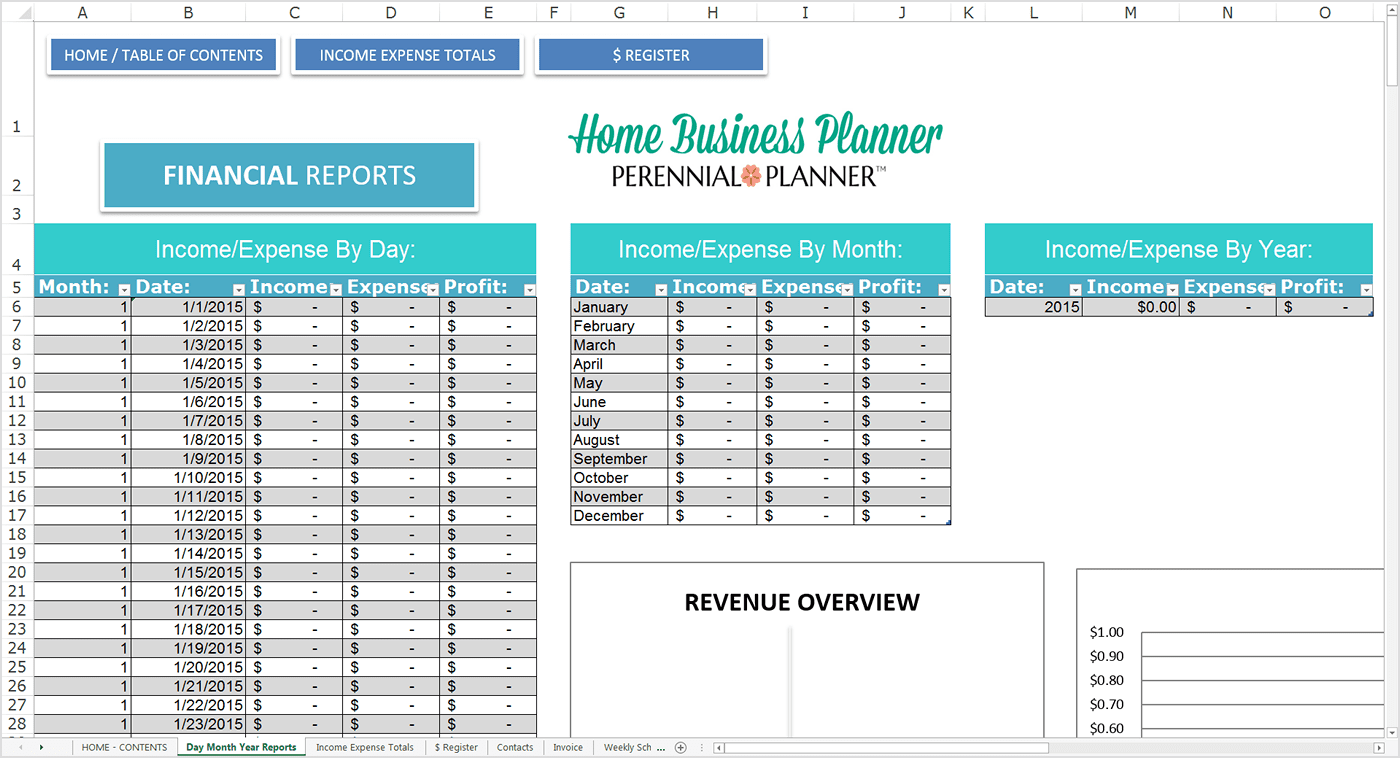 Small Business Spreadsheet For Income And Expenses 2