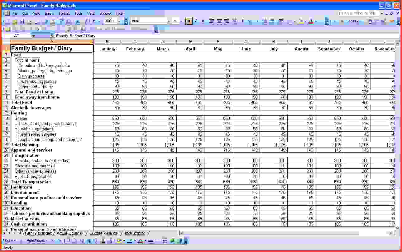 small business spreadsheet for income and expenses 3