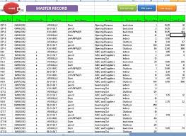 Stock Inventory Excel Format Free Download