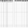 Tax Return Spreadsheet Template Sample