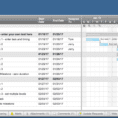 timeline chart template