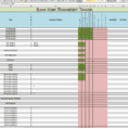 Tracking Spreadsheet Template Excel