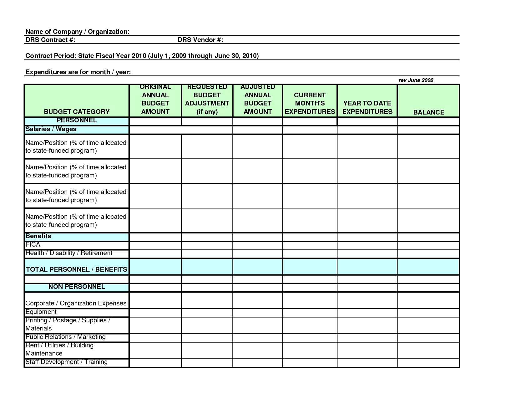 Training Plan Templates In Excel