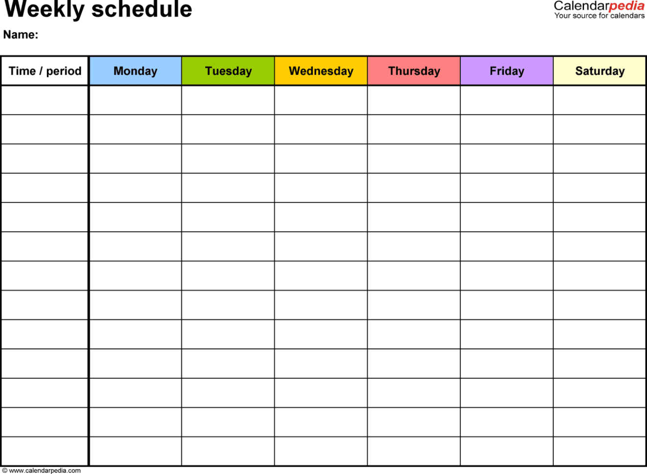 Excel Spreadsheet Template For Scheduling Spreadsheet Templates For 