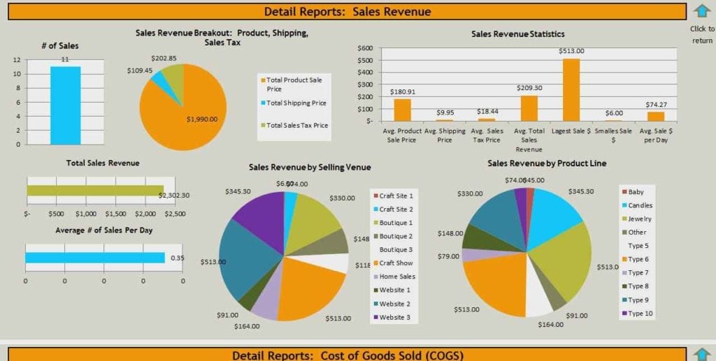 Accounting Spreadsheet Example1