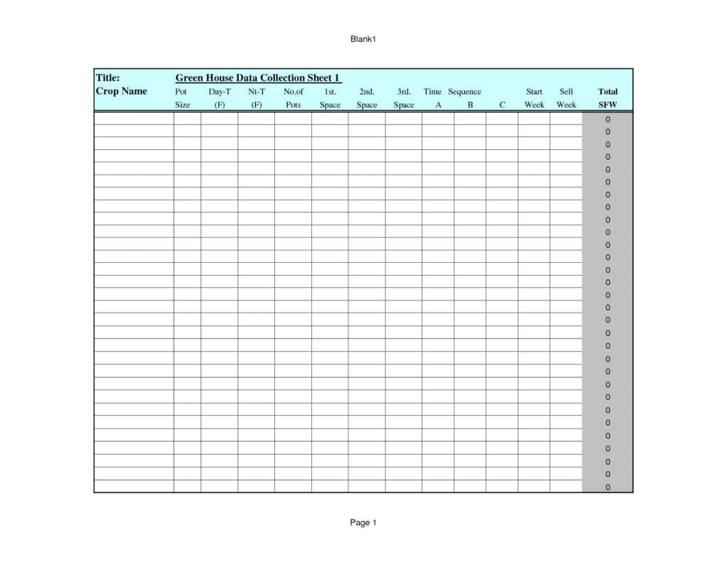 Accounting Spreadsheet Template For Small Business