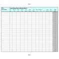 Accounting Worksheet Template Microsoft Excel