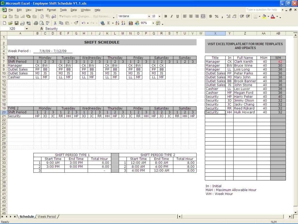 Audit Schedule Template Excel Excel Templates