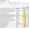 Bar Inventory Spreadsheet Free Download