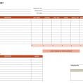 Basic Accounting Spreadsheet Template