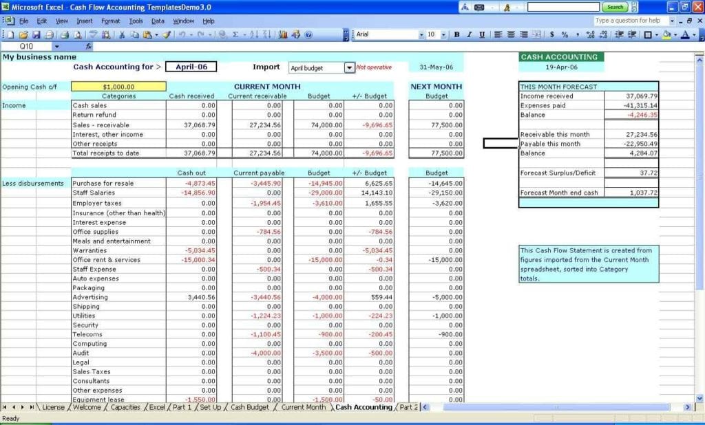 Basic Excel Spreadsheet Templates1