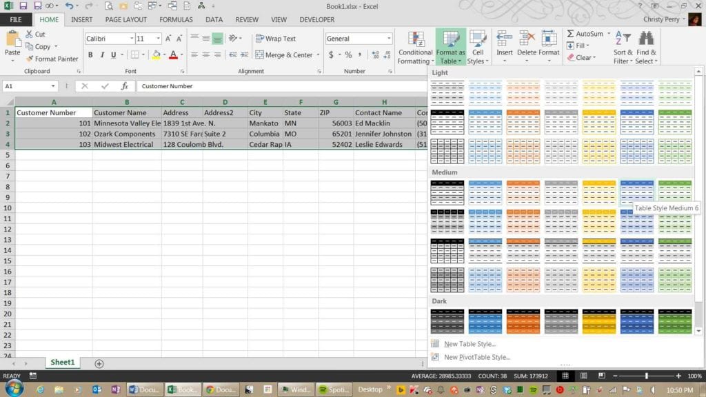 Big Data Spreadsheet