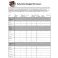 Budget Format Excel Sheet