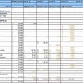 Budget Planner Spreadsheet Template Uk
