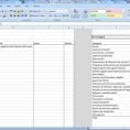 Business Expense Spreadsheet Example 2