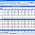 Business Income And Expense Spreadsheet Template