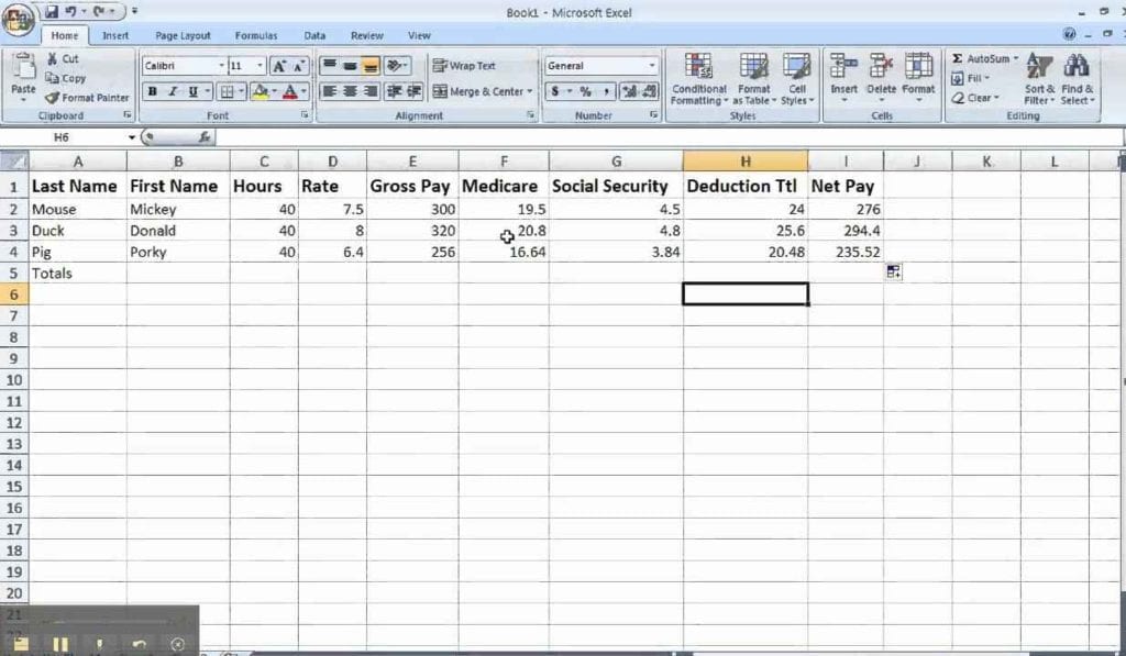 Certified Payroll Excel Spreadsheet