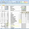 Cost Analysis Spreadsheet Template