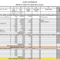 Data Center Cost Model Spreadsheet