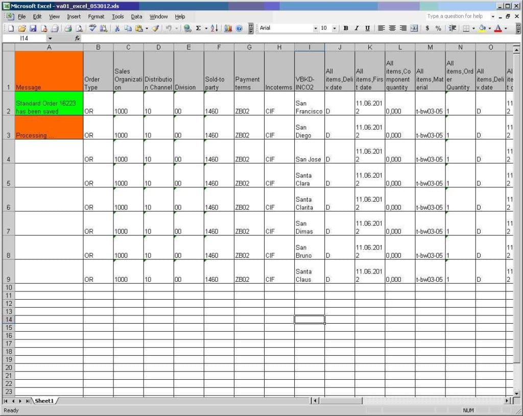 Data Spreadsheet Examples1