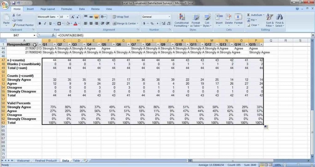 Directional Survey Spreadsheet