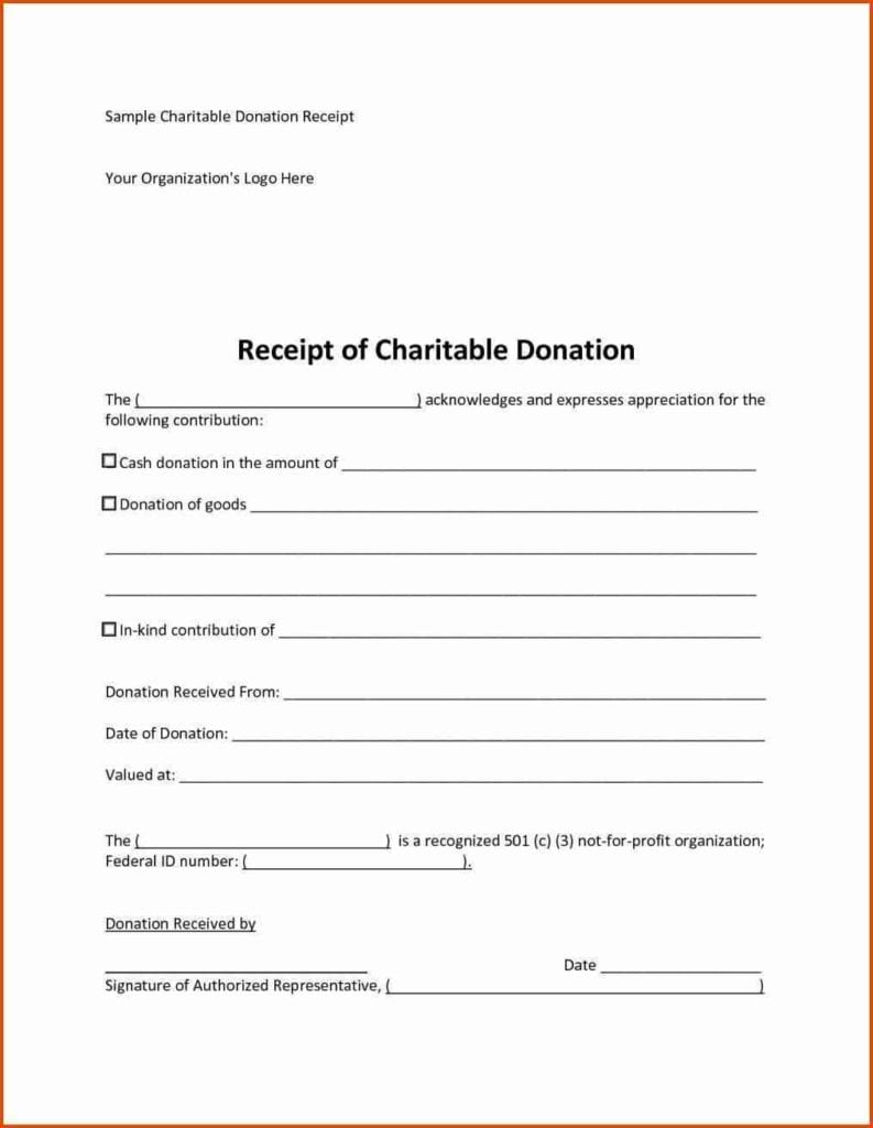 Donation Value Guide Spreadsheet