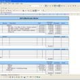 Example Budget Spreadsheet Excel 2