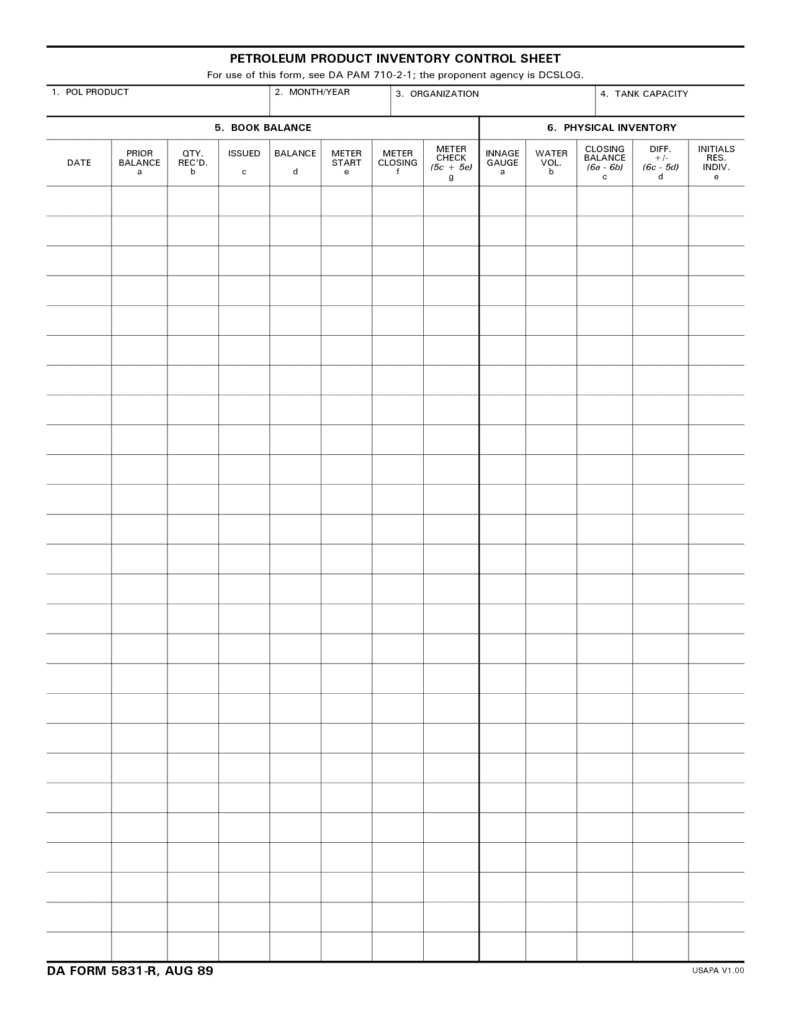 Excel Inventory Tracking Spreadsheet Template